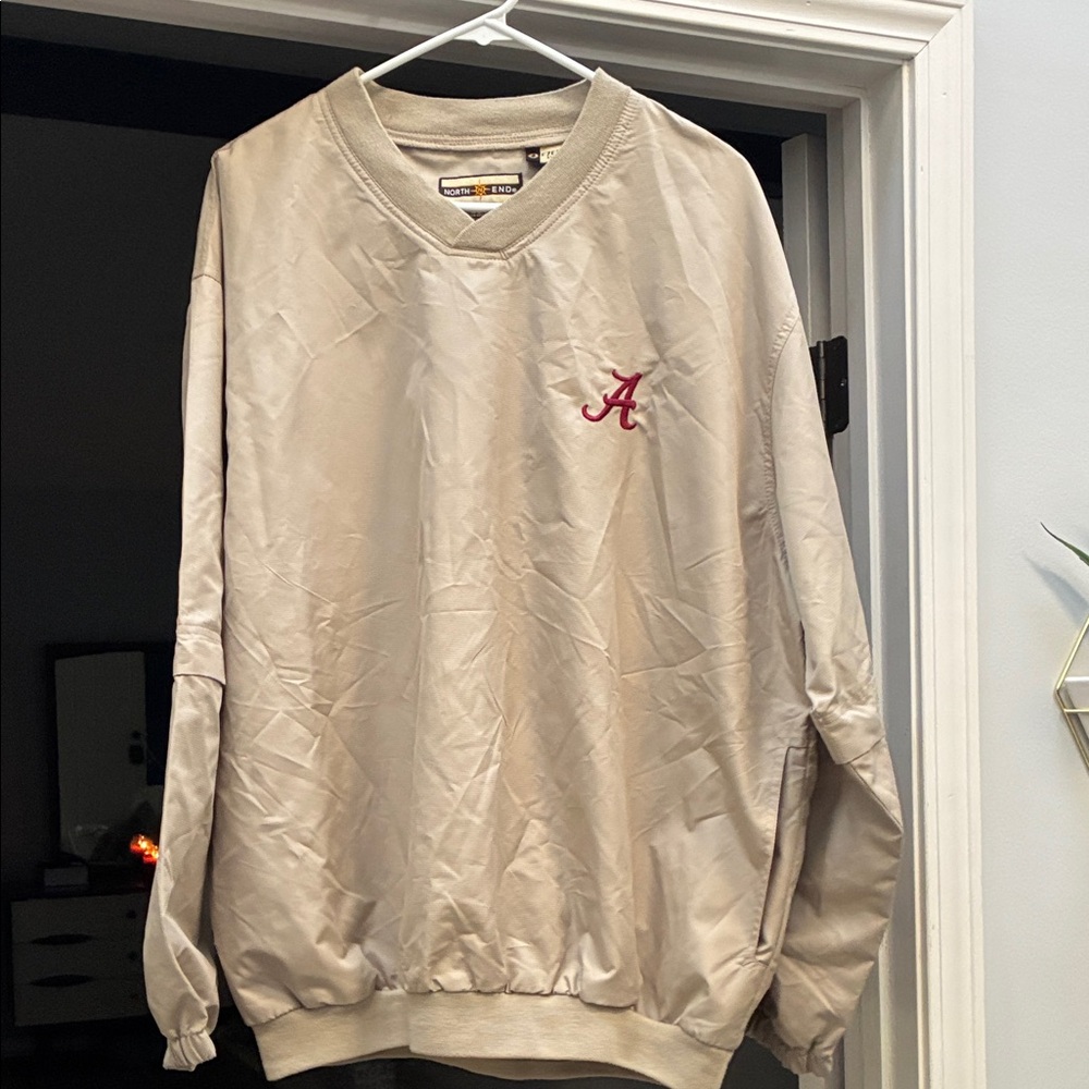 Men's Alabama Football Beige Crewneck Sweater